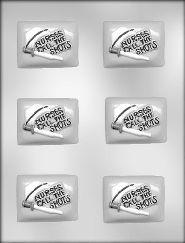 CK Products 2-1/2-Inch "Nurses Call The Shots" Chocolate Mold