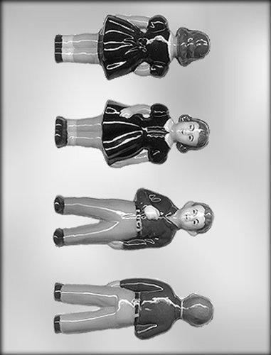 CK Products 3-D Boy and Girl Chocolate Mold