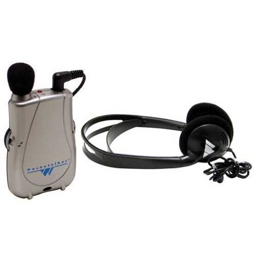 Pocketalker Ultra Personal Sound Amplifier with Heavy-Duty Folding Headphone H27