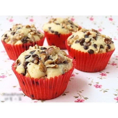 12PCS Soft Silicone Cake Muffin Chocolate Cupcake Bakeware Baking Cup Mold Mould N3