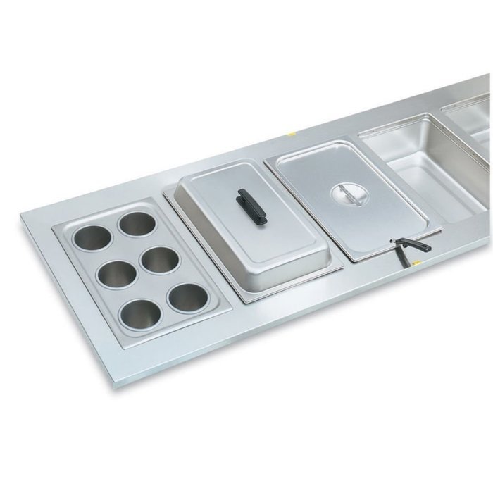 Vollrath 19195 Six Opening S/S Adaptor Plate