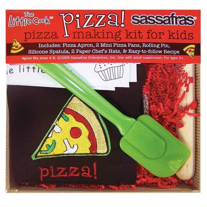 Sassafras Enterprises 22235PZ Pizza! Baking Set with Apron