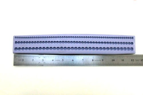 PEARLS 8MM, 6MM & 5MM SILICONE FOR CAKE BORDERS FONDANT GUM PASTE CHOCOLATE DECORATING N2