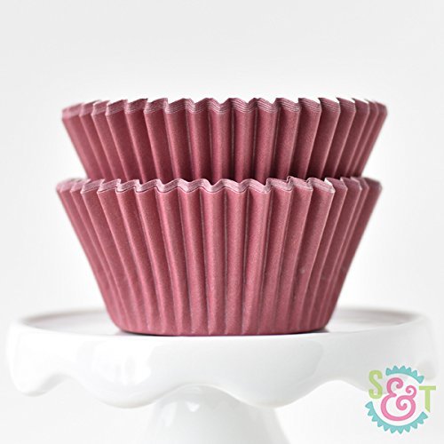 Solid Gray BakeBright Greaseproof Cupcake Liners N22