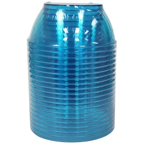 Party Dimensions Neon 20 Count Plastic Bowls, 6-Ounce, Blue N3