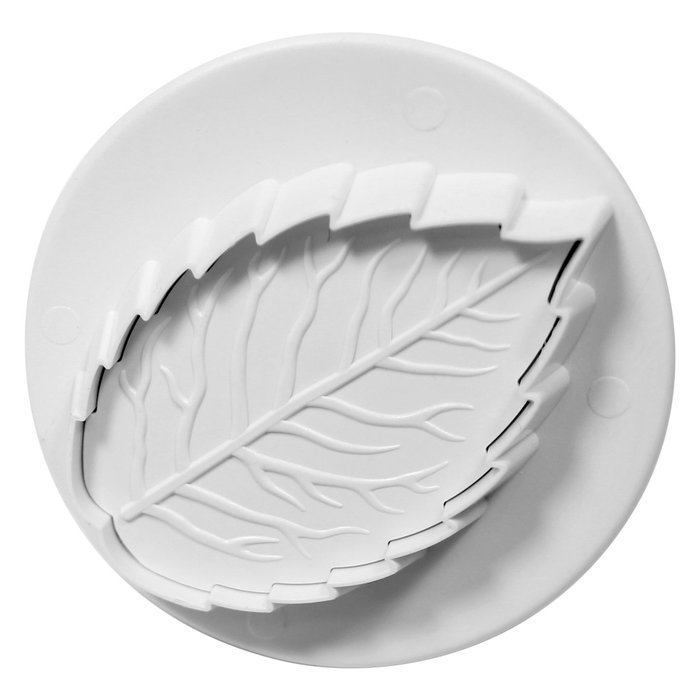 PME RLL660 Plunger Cutters, Veined Rose Leaf N2