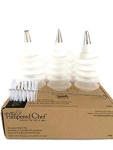 The Pampered Chef Decorator Bottle Set #1585