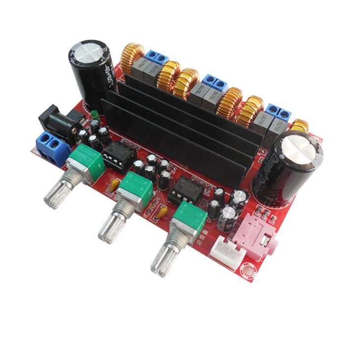 Alloet New 2x50W +100W 2.1 Channel Digital Subwoofer Power Amplifier Board TPA3116D2 N4