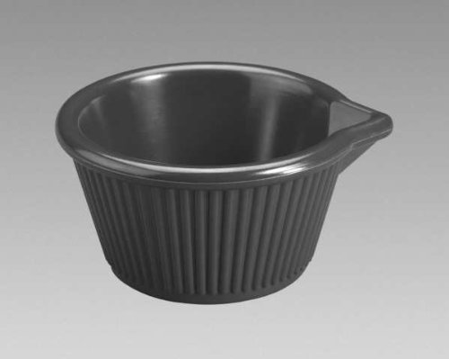 Gessner Products IW-0388A-BK 4 oz. Spouted Ramekin- Case of 12