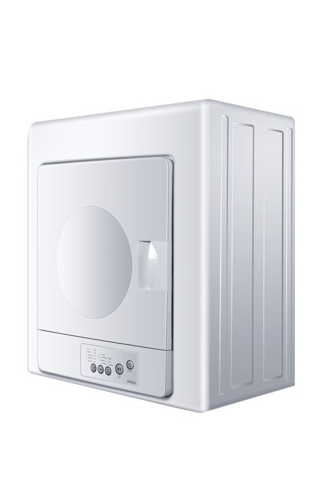 Haier HPL141E 2.6 cu. ft. Compact Electric Vented Dryer with Zinc Coated Drum and Electronic Controls N5
