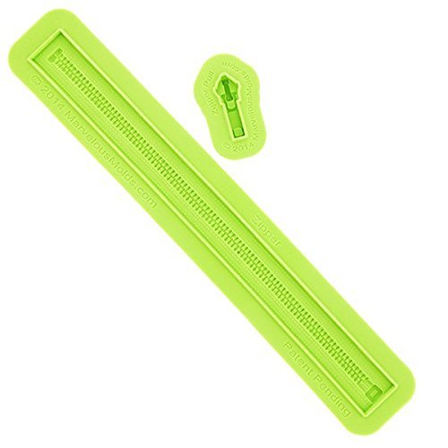 Elisa Strauss Zipper & Pull 2 Piece Mold Set by Marvelous Molds