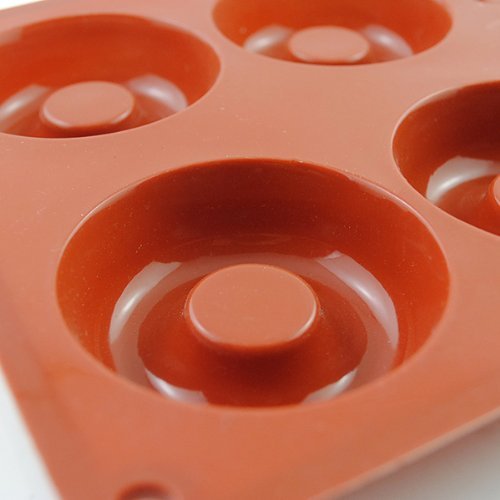 2win2buy 8 Cavity Doughnut Silicone Mold Cookies Biscuit Savarin Mold