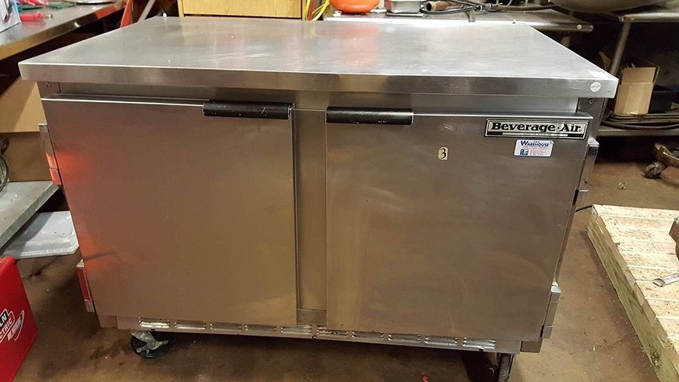 Beverage-Air WTR48A Worktop Refrigerator 2 Doors 13.9 Cu. ft.
