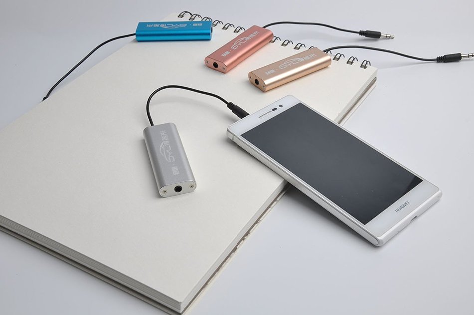 deyalai sd05 portable headphone amp for mobilephone blue N2
