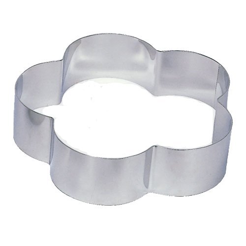 Fat Daddio's Stainless Steel Petal Cake and Pastry Ring, 8 Inch x 2 Inch N2