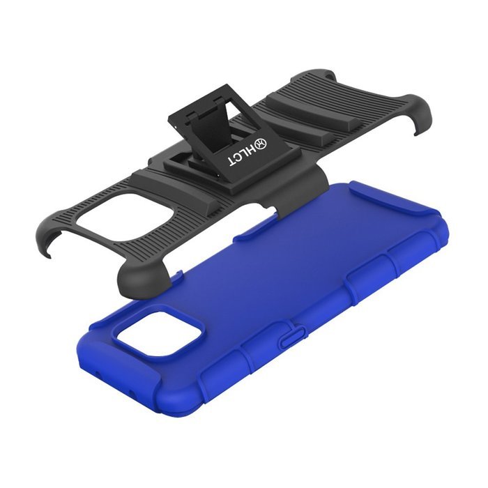 Galaxy S7 Edge Case, HLCT Rugged Shock Proof Dual-Layer Case with Built-In Kickstand for Samsung Galaxy S7 Edge... N29