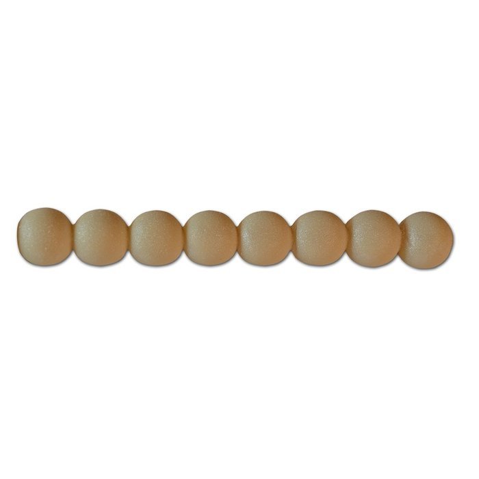 Fat Daddio's Silicone Bead Mold, Pearl String, 8mm by 155mm Long