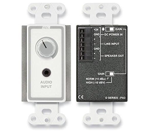 RDL D-PA3 3.5 Watt Audio Amplifier