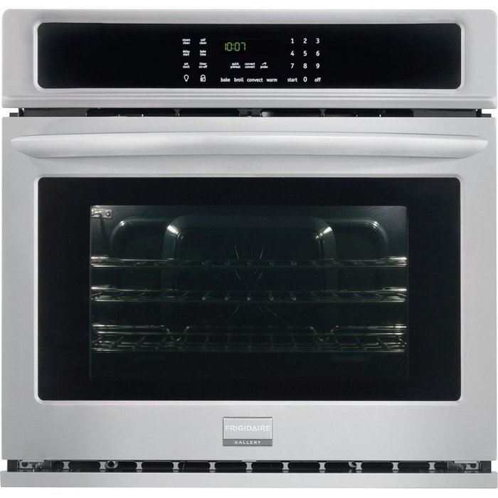 Frigidaire FGEW2765PF Gallery 27" Stainless Steel Electric Single Wall Oven - Convection