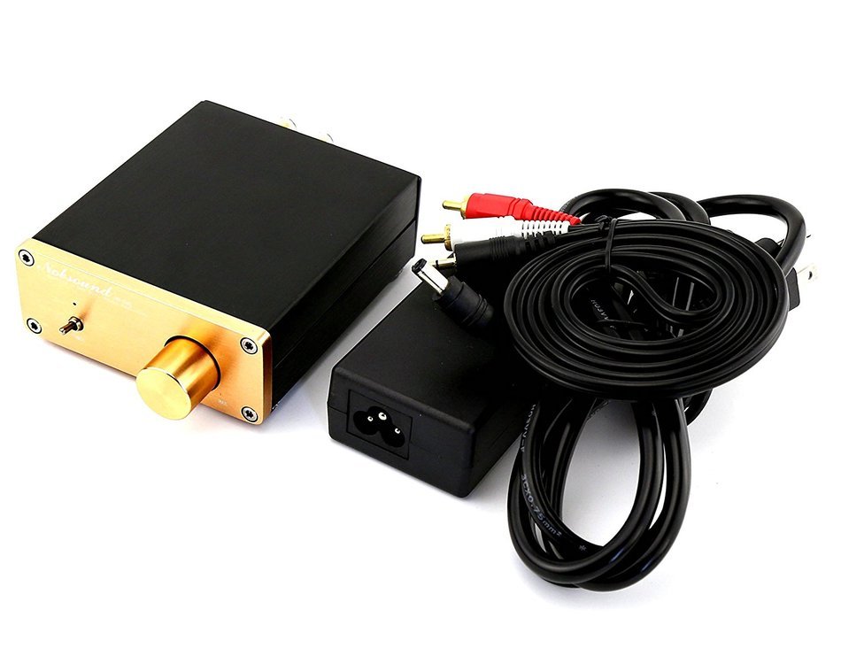 Nobsound&reg; HiFi TPA3116 2.0CH Stereo Digital Amplifier Integrated amp+Power Supply N9