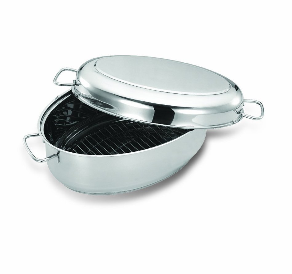 Cuisinox ROA-38 Covered Oval Roaster