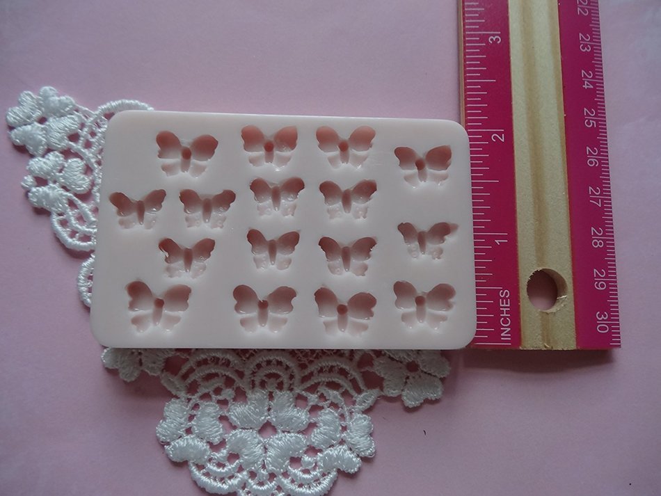 Tiny Butterflies Silicone Mold By Oh! Sweet Art FDA Approved for Food N2