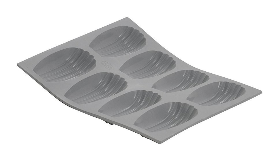 DeBuyer Elastomoule 8-Madeleines Silicone Mold