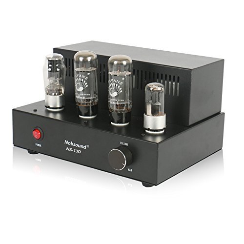 Nobsound Tube Amplifier NS-13D with 2 Vacuum Tube of EL34 , Hi-Fi, 100% Handmade