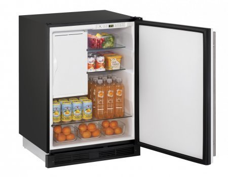 U-Line UCO1224FW00B 24" 1000 Series Built In Counter Depth Compact Refrigerator with 4.2 cu. ft. Capacity, in... N3