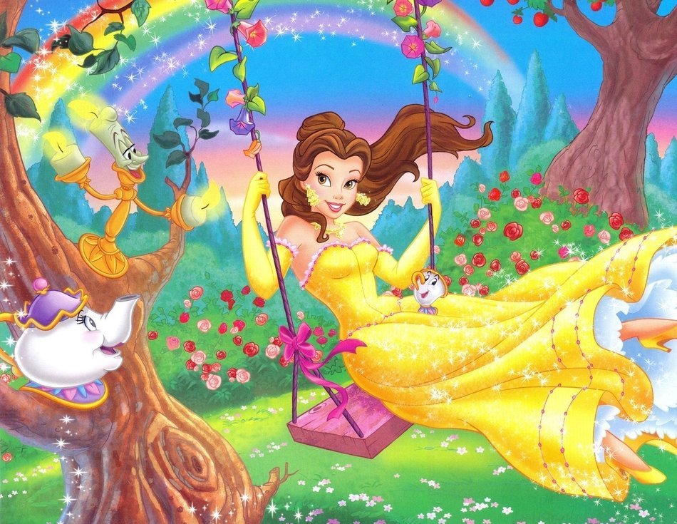 Beauty and the Beast Aurora Edible Image Photo Cake Frosting Icing Topper Sheet Personalized Custom Customized... N2