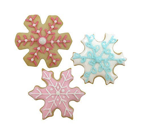 CopperGifts: Mini Snowflake Cookie Cutter Set of 3 &hellip; N3