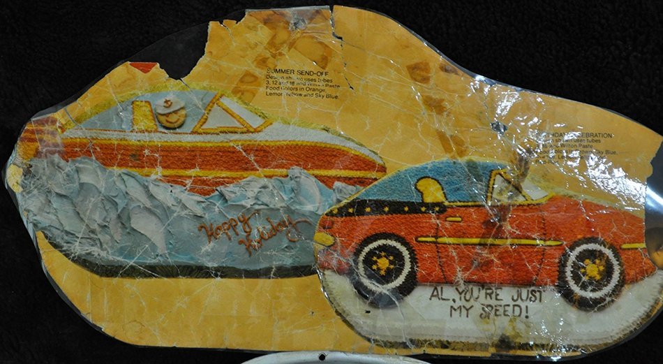 Wilton Cake Pan Sports Car/Speed Boat/Convertible (502-1948) Retired 1979 N3