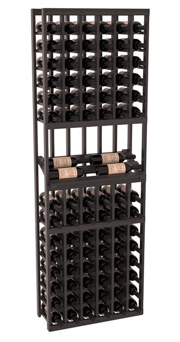 Wine Racks America Redwood 6 Column Side Display Kit. 13 Stains to Choose From! N4