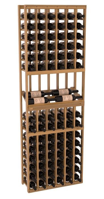Wine Racks America Redwood 6 Column Side Display Kit. 13 Stains to Choose From! N6