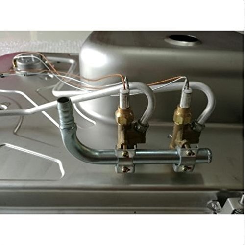 RV, Caravan, Camper, Boating 2 Burner LPG Gas Stove and Sink Combo With Glass Lid GR-588 N9