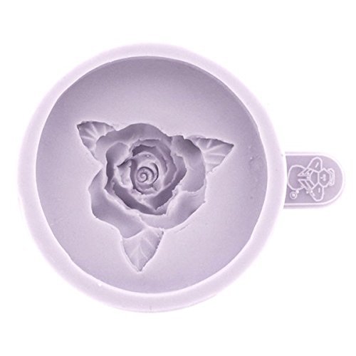 Cup Cake Top Single Rose Mold by Karen Davies N2