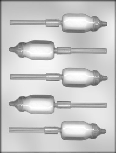 CK Products 3-Inch Baby Bottle Sucker Chocolate Mold