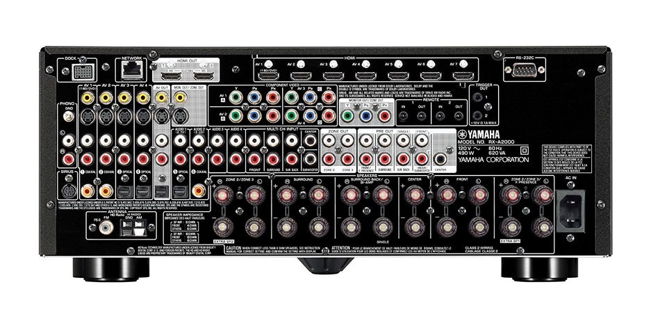 Yamaha RX-A2000 7.1-Channel Audio/Video Receiver (OLD VERSION) (Discontinued by Manufacturer) N3