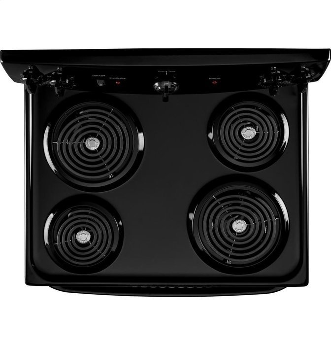 GE GIDDS-632162 30" 5 cu. ft. Free-Standing Electric Range, Black N6