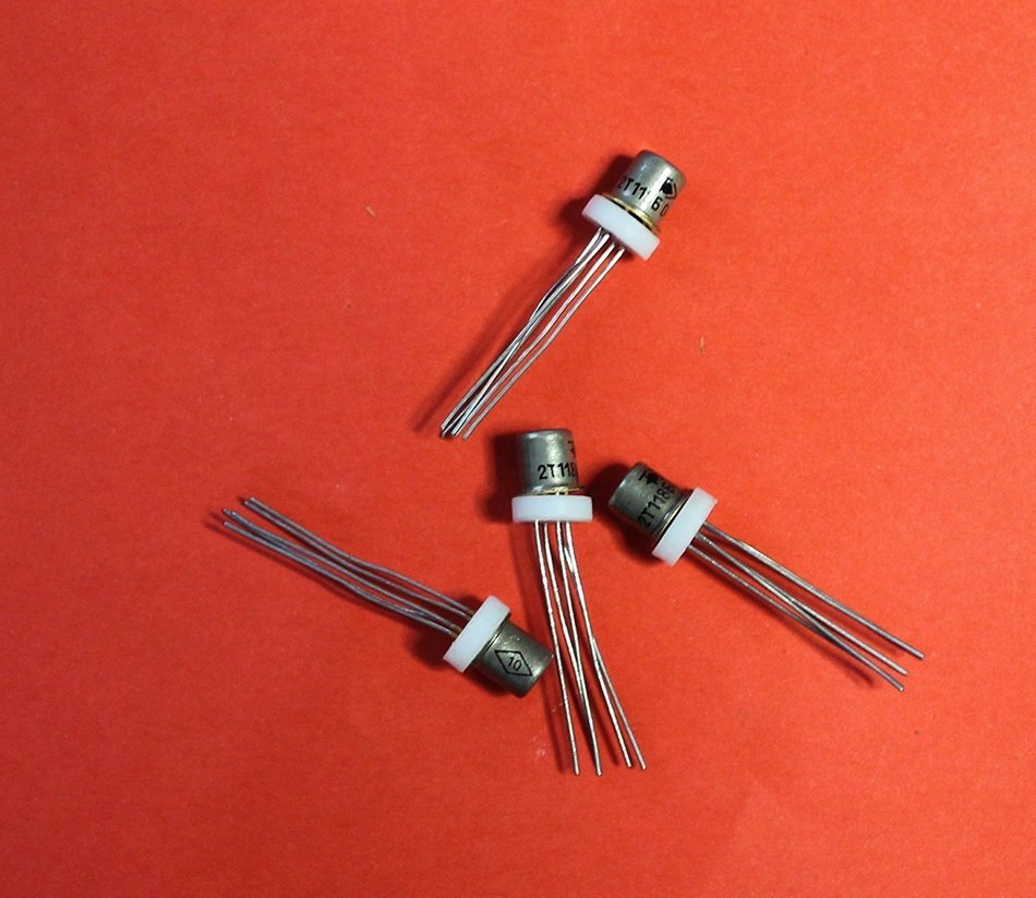 Transistors silicon KT118B (2T118B) analogue 3N106 USSR 10 pcs