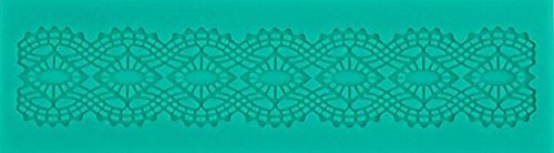 Diamond Lace Green Silicone Mold for Fondant, Gum Paste, Chocolate , Crafts N2