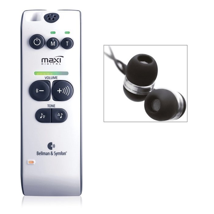 Bellman Audio Maxi Personal Amplifier with Dual Earphones N2