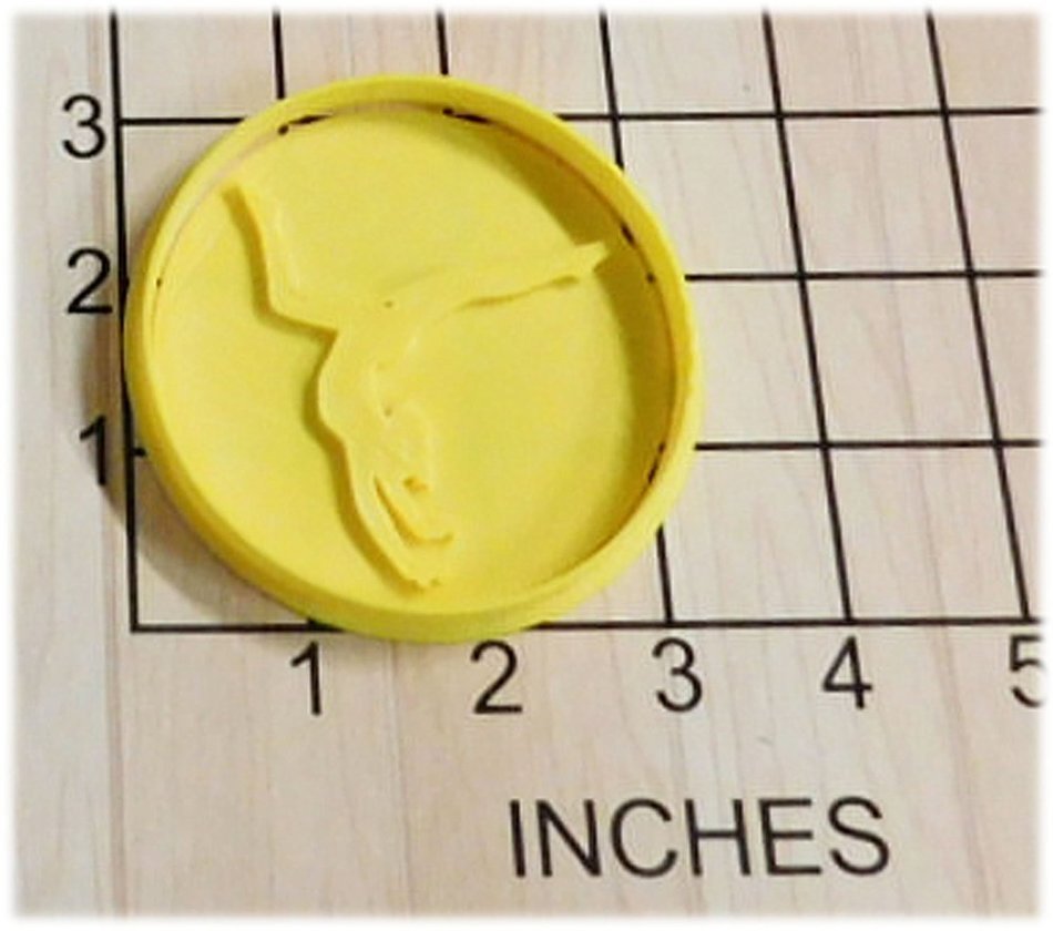 Gymnastics Gymnast Tumbling Cookie Cutter and Stamp #1011 N2