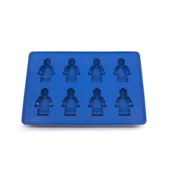 Sorbus&reg; Silicone LEGO Candy Mold and Ice Cube Tray with Building Bricks and Figures N3