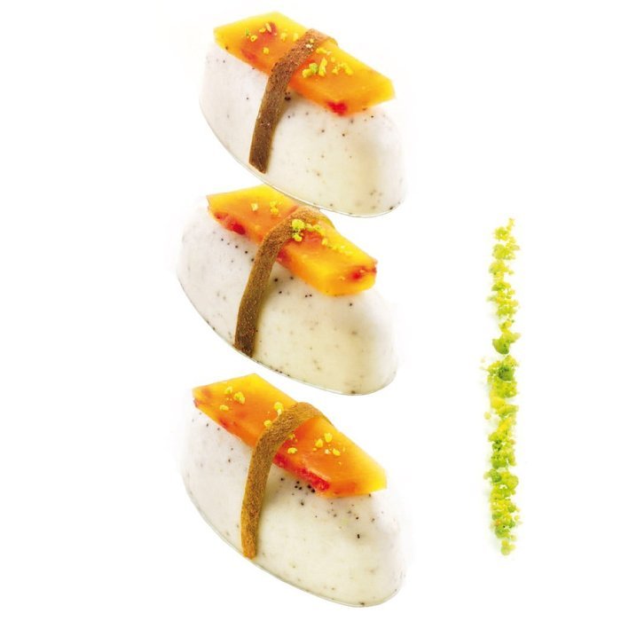 Silikomart SUS03 Silicone Mold, "Sushi Nigiri"