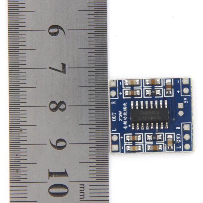 2 Channels Stereo Class D 3W Digital Audio Amplifier Mini Board DC 5V N2