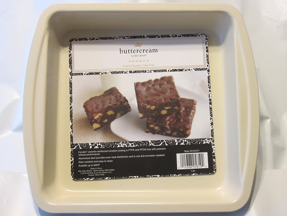 Buttercream Luxe Craft Audrey 8" Square Cake Pan N2