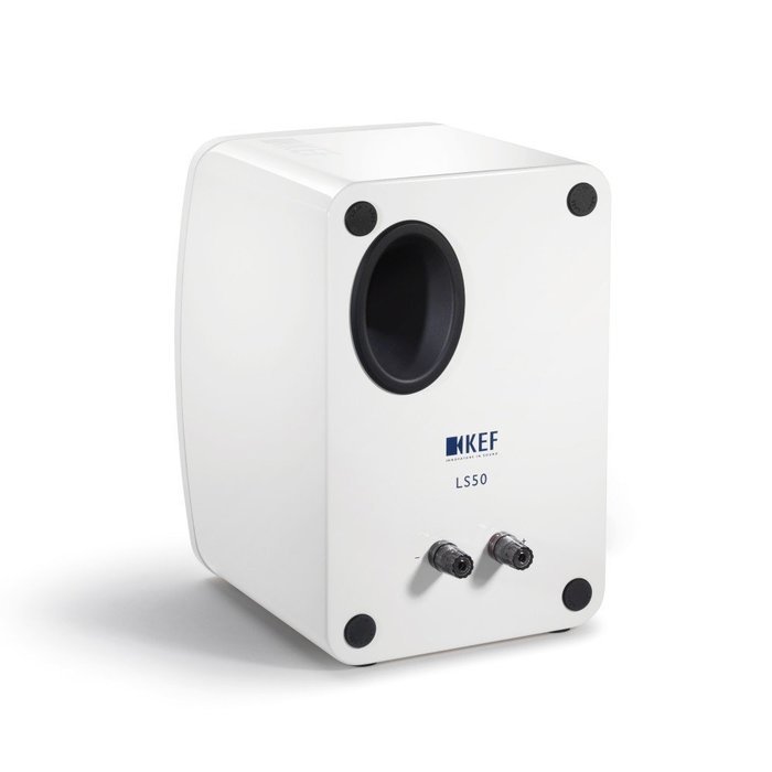 KEF LS50 Mini Monitor - High Gloss Piano Black (Pair) N2