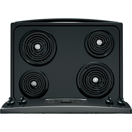 GE GIDDS-632160 Ge 30-Inch 5.3 Cu.Ft. Free-Standing Electric Range, Black N4
