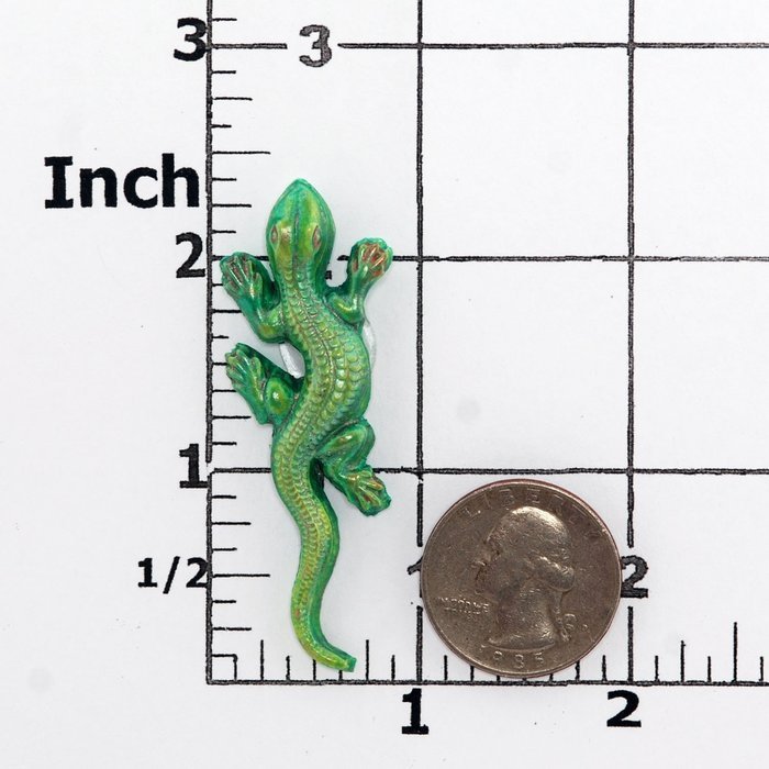 Small Lizard Silicone Mold Food Safe Mold Fondant Candy Craft Jewelry Resin Polymer Clay Mold N6